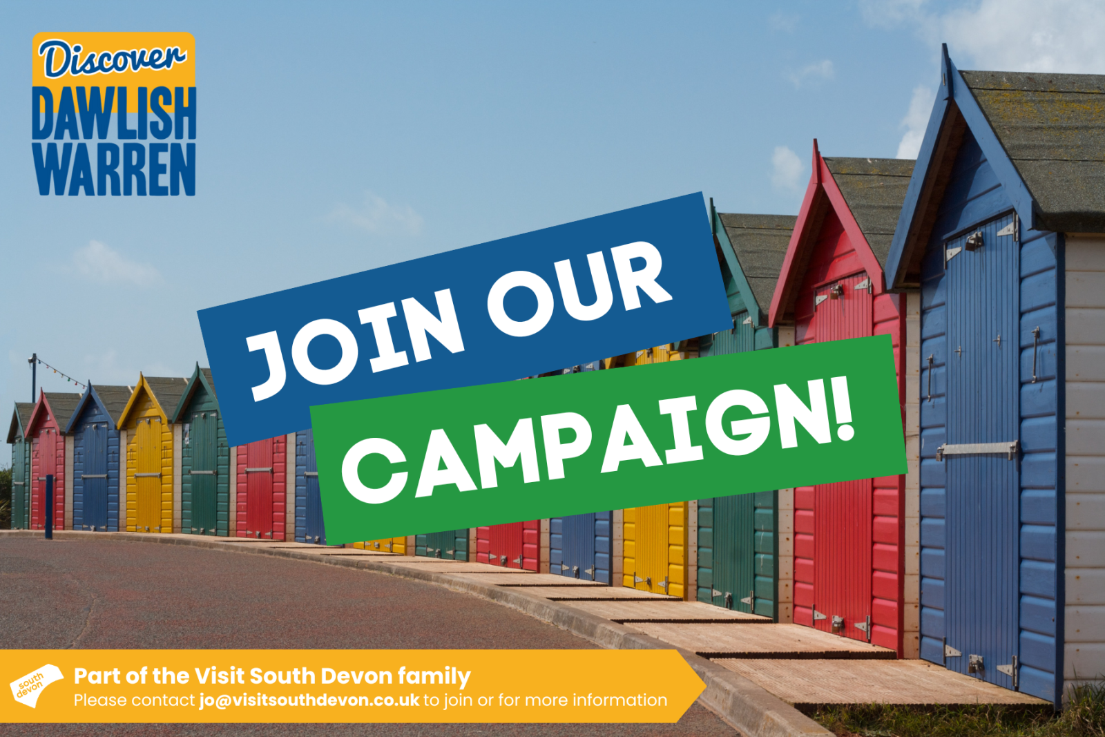Discover Dawlish Warren Campaign Join Us
